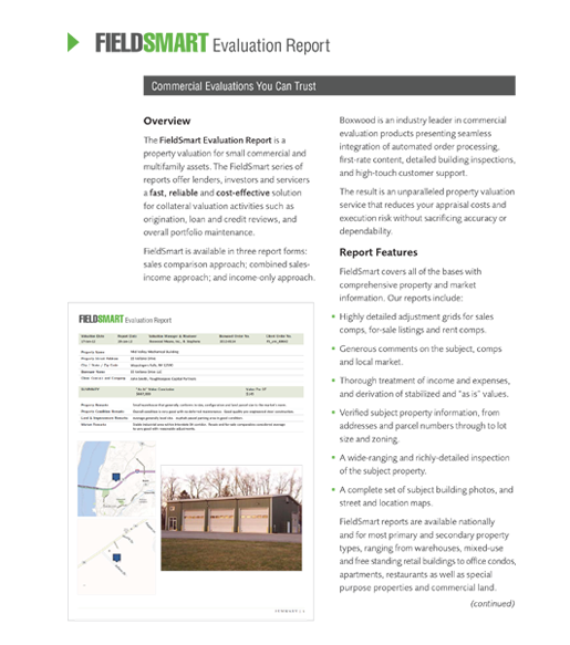 Boxwood Means Commercial Evaluations