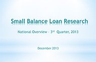 Small Balance Loan Research