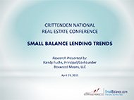 Presentation on Small Balance Lending Trends